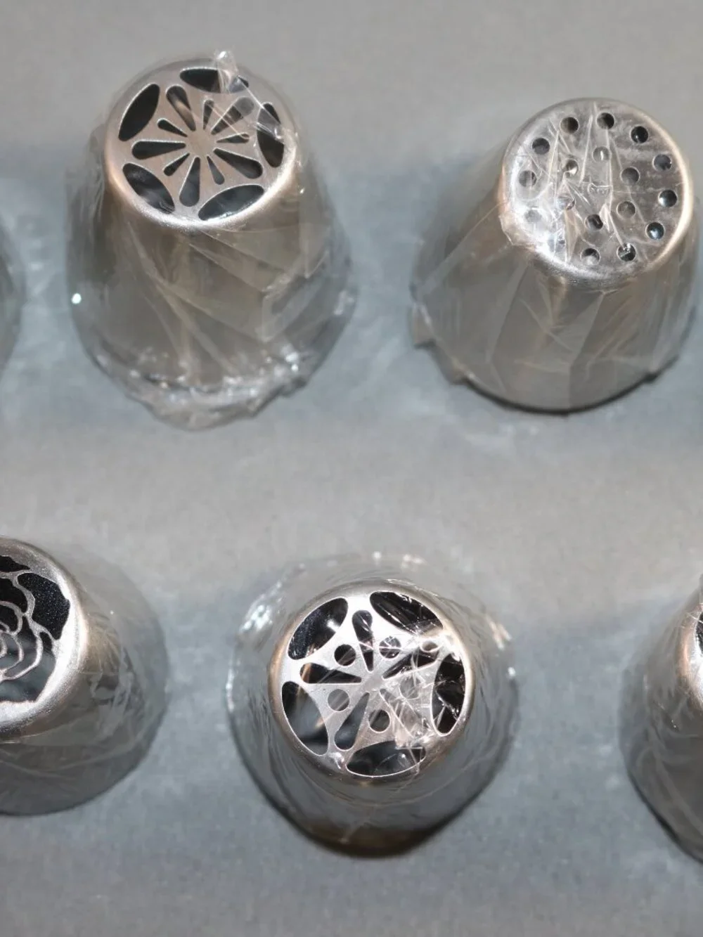 Lot of 14 Russian piping tips stainless steel